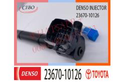 China Genuine Common Rail Diesel Engine Fuel Injector 23670-10126 2367010126 supplier