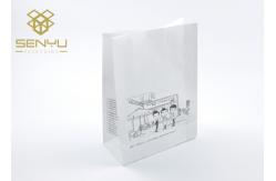 China 80g/sm Pantone Printed Paper Bag With Window supplier