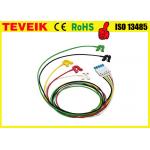 M1971A 5 ECG  lead wires with clip  for patient monitor for sale