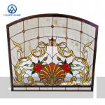 Round Stained Decorate Glass Panel Window Inside Catholic Church for sale