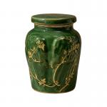Premium Ceramic Pet Urns in Green for Businesses for sale