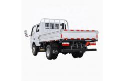 China Dongfeng Double Row Cargo Transport Truck With Fence Plate Style supplier