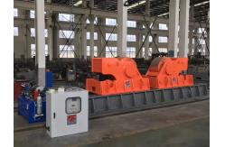 China Conical Tower 1500T Welding Roller Bed Stationary Idler With Hydraulic Lift Cylinder supplier