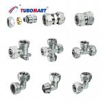 12mm 16mm 20mm Pex Compression Fittings Demountable Compression Elbow Fittings for sale