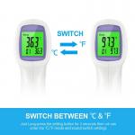 Handheld Electronic Non Contact Forehead Infrared Thermometer ROHS for sale
