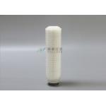 0.3μM  Microporous  High Viscosity Pleated Polyester Filter Cartridge Element for sale
