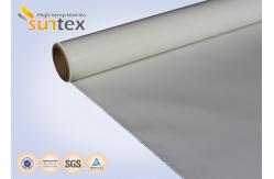 China Good mechanical properties Silicone Coating Fabric For High Temperature Removable Pads supplier