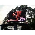 Outdoor Pitch 8mm LED Video Screens , SMD Full Color Led Display for Building Wall for sale