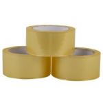 Low Noise BOPP Packaging Tape Sliver Good Adhesive With Company Logo SGS ISO
