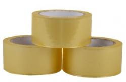 China Low Noise BOPP Packaging Tape Sliver Good Adhesive With Company Logo SGS ISO supplier
