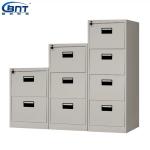 Office Steel KD Structure RAL7035 4 Drawer Filing Cabinet