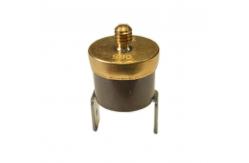 China Round Screw Copper Head T24 Bimetal Snap Disc KSD301 Thermostat supplier
