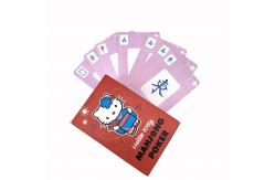 China Customized Mahjong Poker Playing Card Games Printing With Matt Lamination supplier