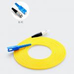 Singlemode Simplex / Duplex Fiber Optic Patch Cord 2.0mm / 3.0mm for sale