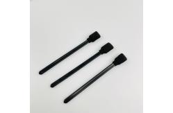 China Plotter Clean Black Foam Tip Swab PP Stick Material Square Rectangle supplier