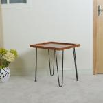 Finger Joint Solid Wood Coffee Tables MDF Painting 4CM Board for sale