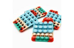 China Flexible Silicone Rubber Key For Customized Industrial Applications supplier