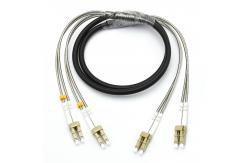 China LC-LC Waterproof Fiber Optic Cable 20m Branch APC UPC supplier