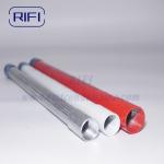 Red / White / Orange PVC Coated BS4568 GI Electrical Conduits With 1.2mm-1.6mm Thickenss for sale