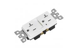 China Wall Mounted Electrical Socket With Night Light 20A 125V supplier