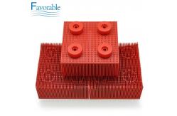 China 130297 Red Nylon Bristles Brushes For Lectra VT5000 VT7000 MP Cutter Machine supplier