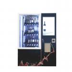 Wine Beer Cola Bottle Juice Automatic Vending Machine Kiosk With Touch Screen and Refrigerator for sale