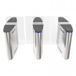 SS304 Face Recognition Sliding Gate Turnstile Passage Width 550mm
