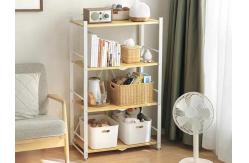 China Folding Movable Multi Layer Kitchen Shelf Microwave Oven Storage supplier