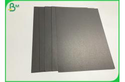 China Smooth Black Cardstock Thick 80lb Cover Stock For Making Invitations supplier