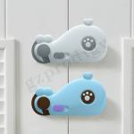Whale shape funny cabinet drawer latch baby safety lovely lock for sale