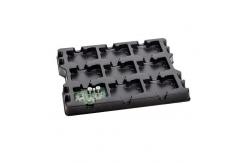 China RoHS 25pcs PP Conductive Fiber 5mm Slot ESD PCB Racks For Cleanroom supplier