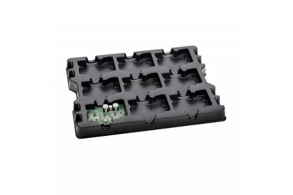 RoHS 25pcs PP Conductive Fiber 5mm Slot ESD PCB Racks For Cleanroom