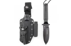 China Alloy Handle Camping Black Knight Machete Anti Erosion Antirust supplier