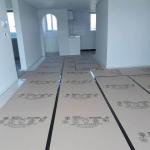 0.56mm Temporary Cardboard Flooring Protection Paper for sale