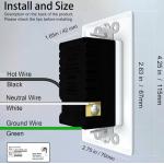 20A QC/PD20W USB Outlet With 0.2W Power Night Light