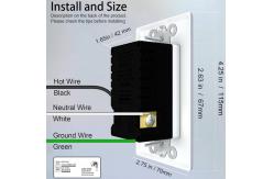China 20A QC/PD20W USB Outlet With 0.2W Power Night Light supplier