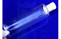 China Customized Laboratory Quartz Reagent Bottle SGS Glass Conical Flask supplier