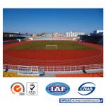 No Pollution Eco Sports Flooring 13mm Rubber Athletic Track Non Toxic for sale