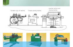 China SGS Copper Wire Drawing Machine , 130kw Vertical Wire Drawing Machine supplier