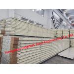 Camlock polyurethane cold room insulation sandwich panel for fresh food storage for sale
