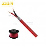 Non-Plenum Fire Alarm Cable 12AWG  2 Cores Solid Copper Shielded UL FPL Standard for sale