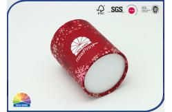China Kraft Paper Core Eco Tube Packaging With Visible Plastic Window supplier