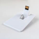 Credit Card Usb Flash Drive Can 360 Degree Rotation CMYK Logo Both Side As Free for sale