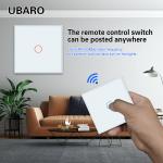 1 Gang Wireless Remote Switch 433rf Wall Control Wifi Wall Switch Live Wire Control With Led Indicator for sale