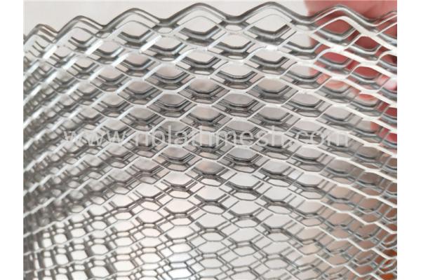 Durable Expanded Metal Grating , Galvanized Expanded Metal Lath 0.40mm Width