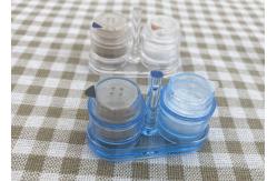 China Picnic Spice Jars Refillable and Multi Purpose Seasoning Containers supplier