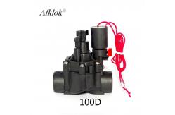 China Normally Closed Shut Off 1 Inch Solenoid Irrigation Valves DC Latching supplier