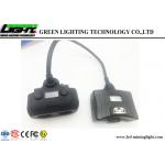 Dual Beam LED Cap Lamp , Coal Mining Lights High Illumination With OLED Screen