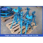 Galvanised Wire Rope Mechanical Simple Cable Drum Reel Stand for sale