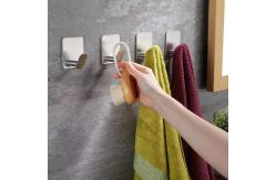 China Convenient and Durable Adhesive Hooks for Bathroom Kitchen and Bedroom supplier